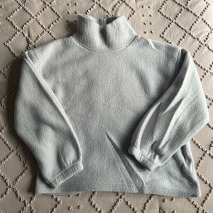 GAP Soft Fleece Pale Lavender Women's Turtleneck Sweater
